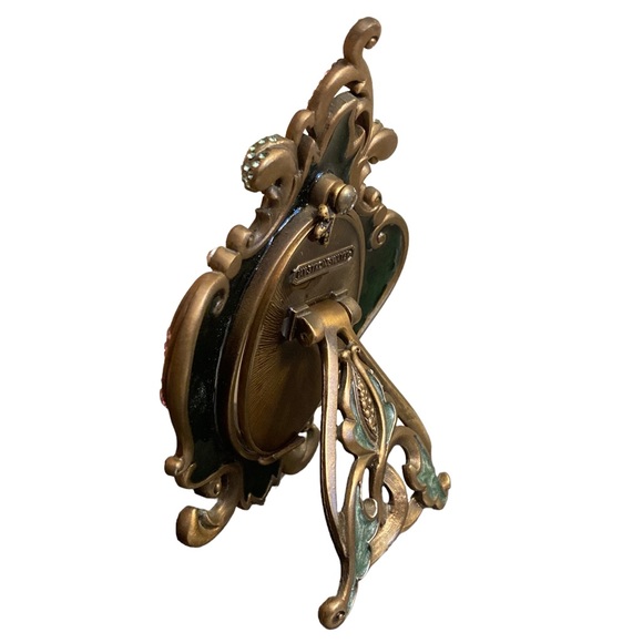 Jay Strongwater Swarovski Crystal Round Picture Frame - Picture 10 of 14